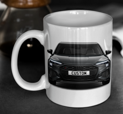 Personalised Audi S3 Saloon Vorsprung Mug