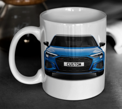 Personalised Audi S3 Sportback Vorsprung Mug