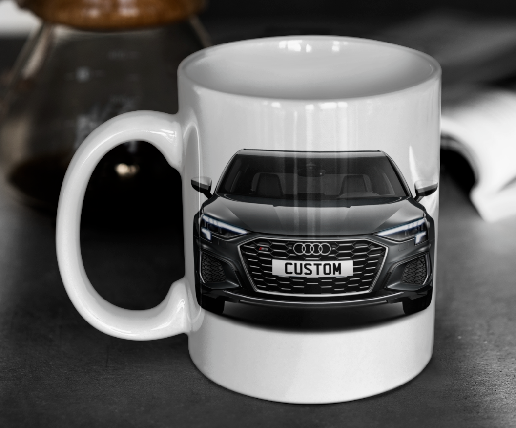 Personalised Audi S3 Saloon Mug