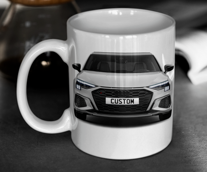 Personalised Audi S3 Saloon Vorsprung Mug