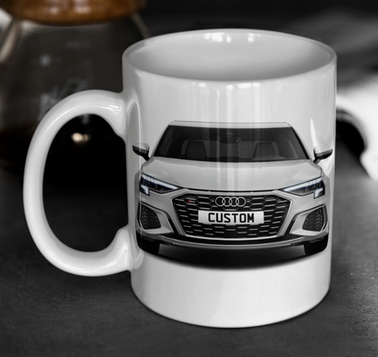 Personalised Audi S3 Saloon Mug