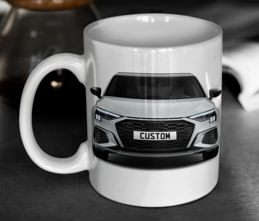 Personalised Audi S3 Sportback Vorsprung Mug