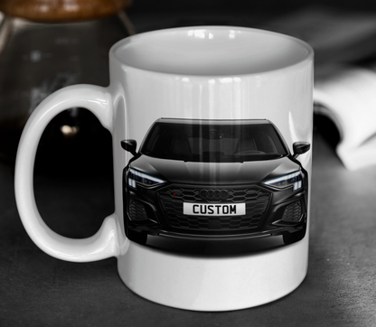 Personalised Audi S3 Sportback Vorsprung Mug