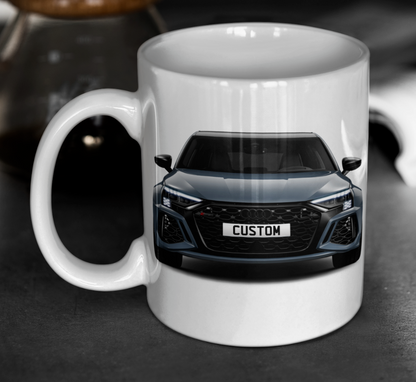 Personalised Audi RS3 Sportback Vorsprung Mug