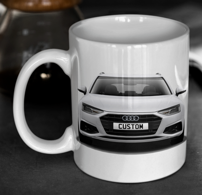 Personalised Audi A4 Avant Technik Mug