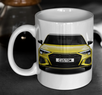 Personalised Audi S3 Sportback Vorsprung Mug