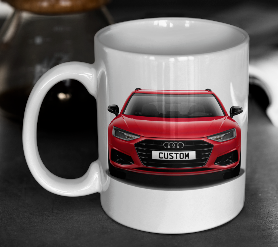 Personalised Audi A4 Avant Sport Edition Mug