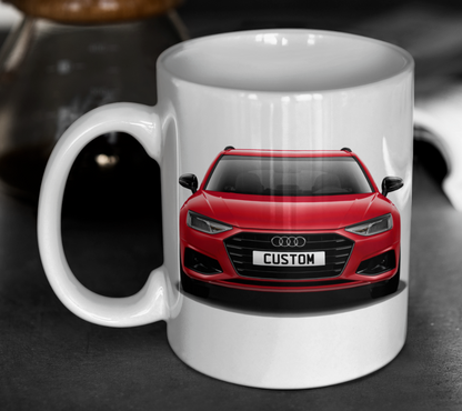 Personalised Audi A4 Avant Sport Edition Mug