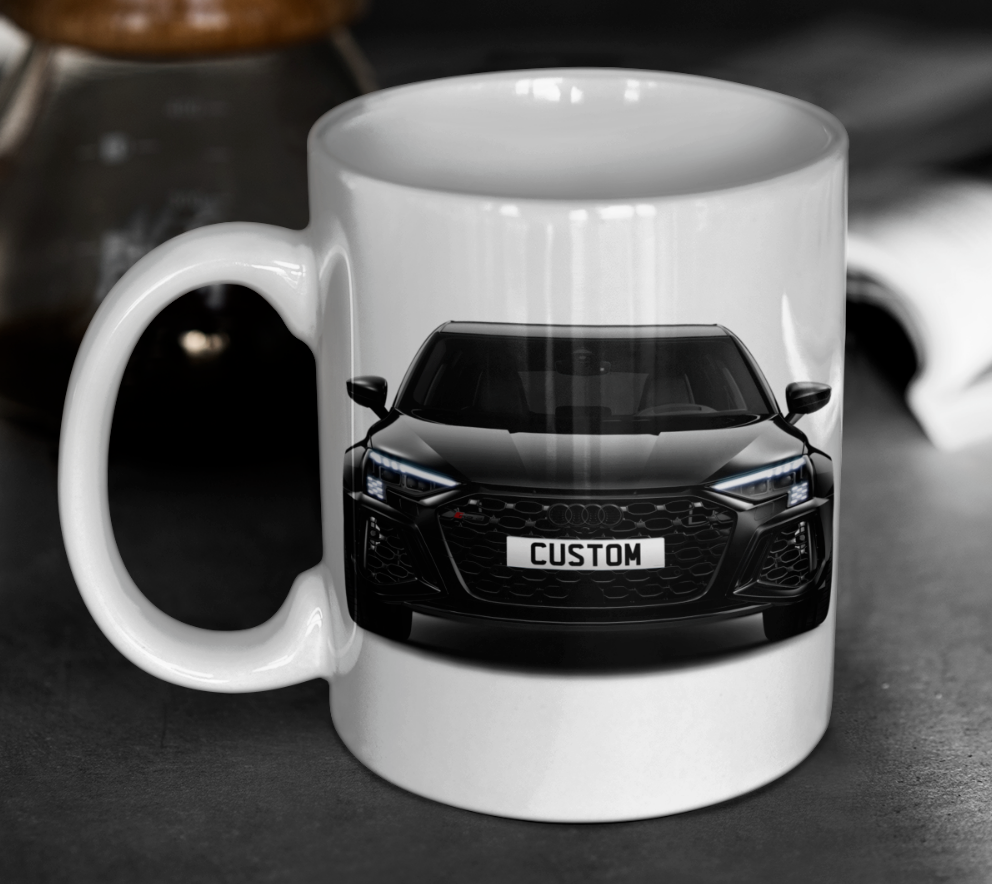 Personalised Audi RS3 Sportback Vorsprung Mug