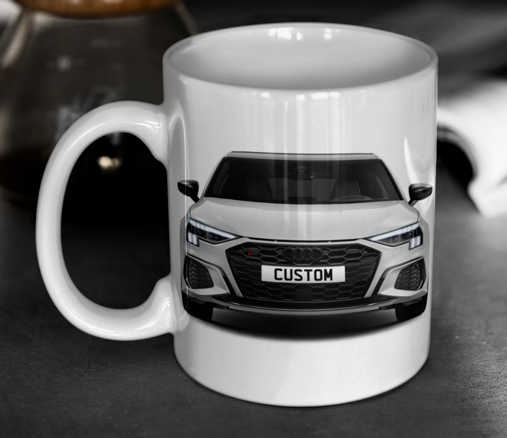 Personalised Audi S3 Sportback Vorsprung Mug