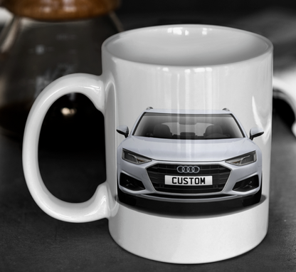 Personalised Audi A4 Avant Technik Mug