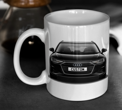 Personalised Audi A4 Avant Technik Mug