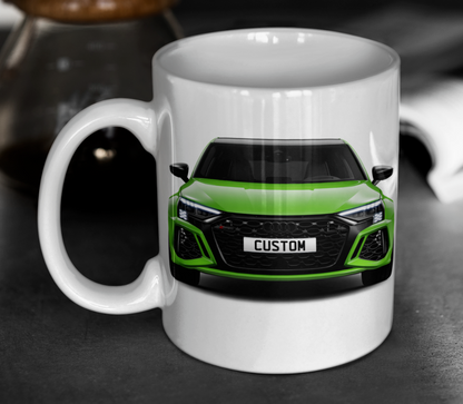 Personalised Audi RS3 Sportback Vorsprung Mug