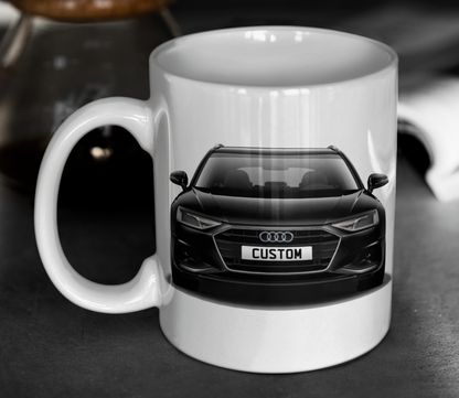 Personalised Audi A4 Avant Technik Mug