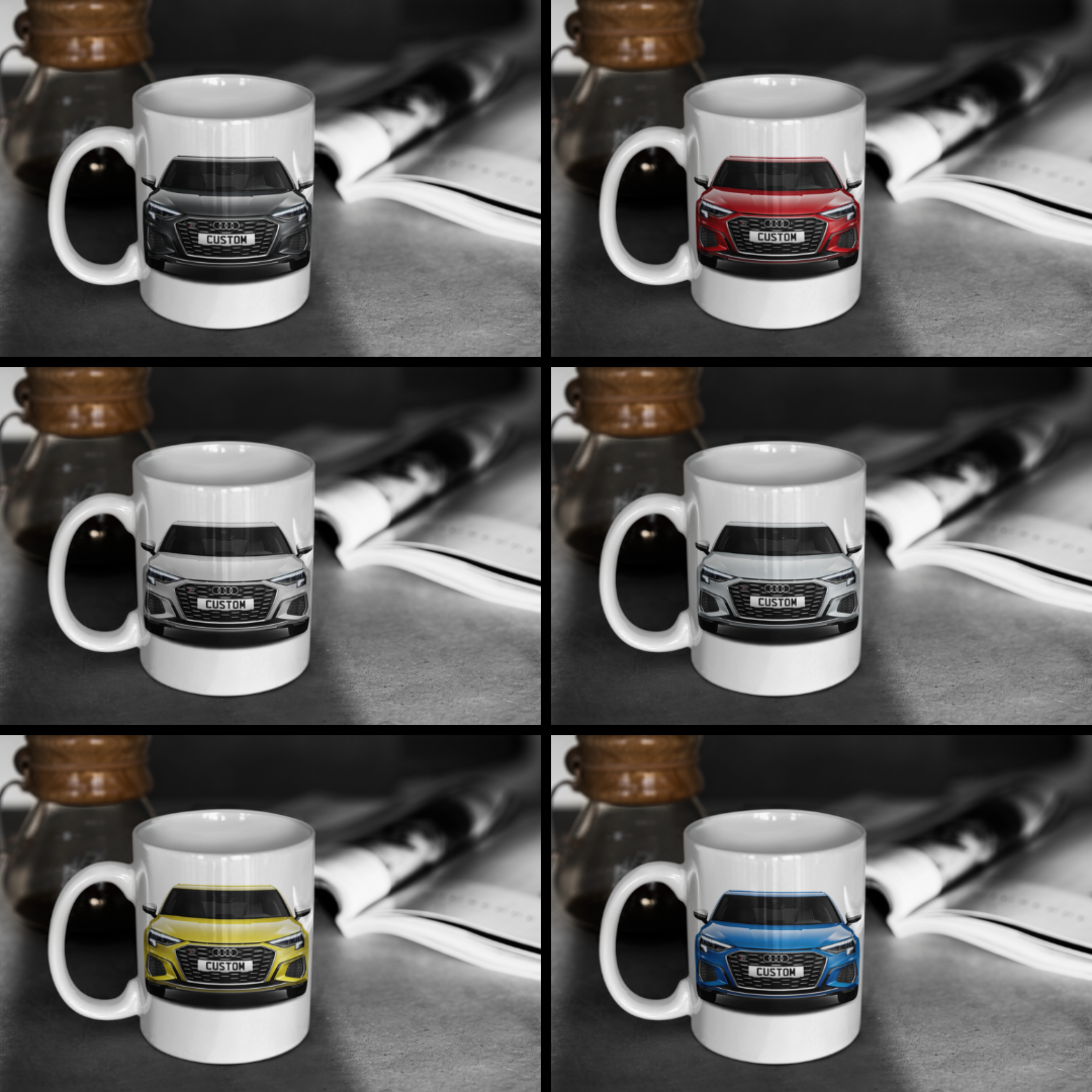 Personalised Audi S3 Sportback Mug