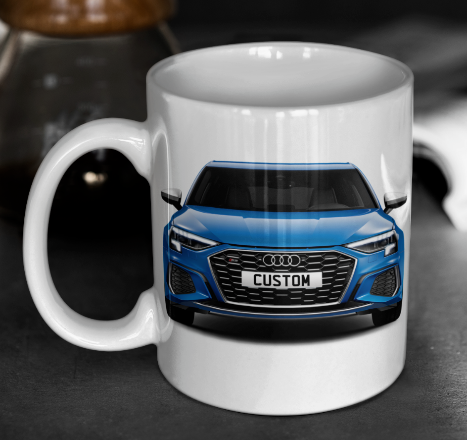 Personalised Audi S3 Sportback Mug