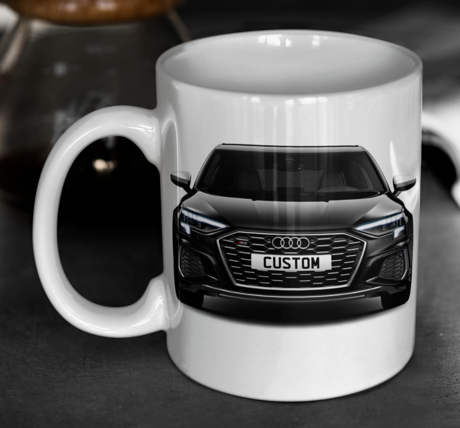 Personalised Audi S3 Sportback Mug