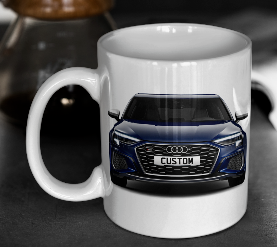 Personalised Audi S3 Sportback Mug