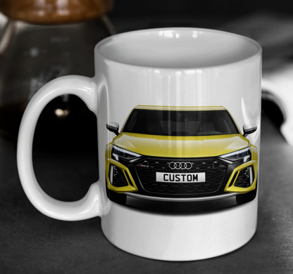 Personalised Audi RS3 Sportback Mug