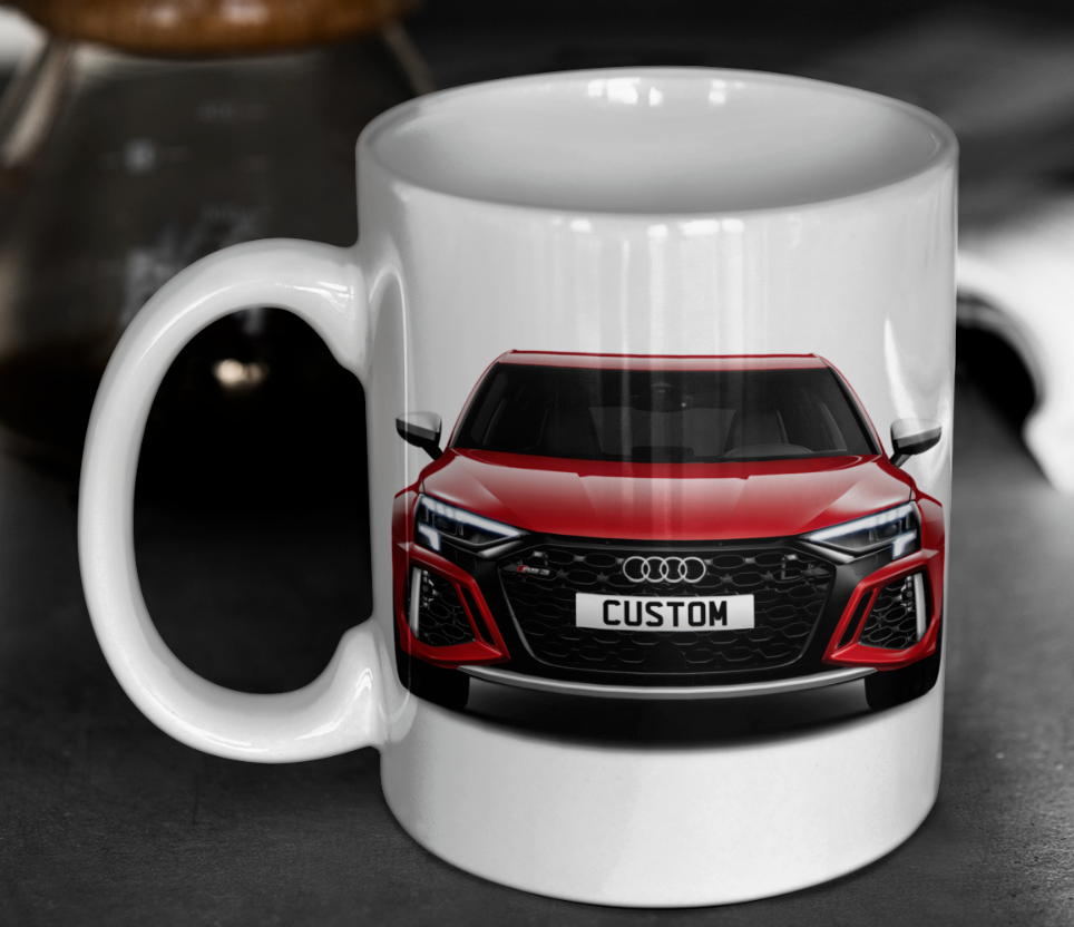 Personalised Audi RS3 Sportback Mug