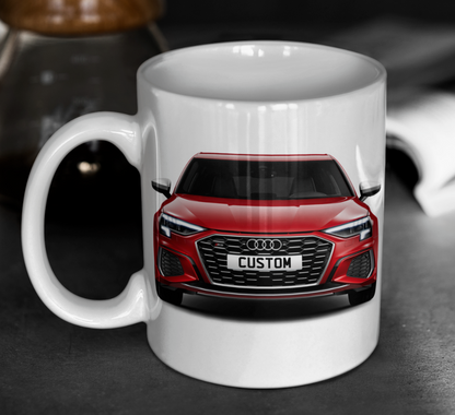 Personalised Audi S3 Sportback Mug