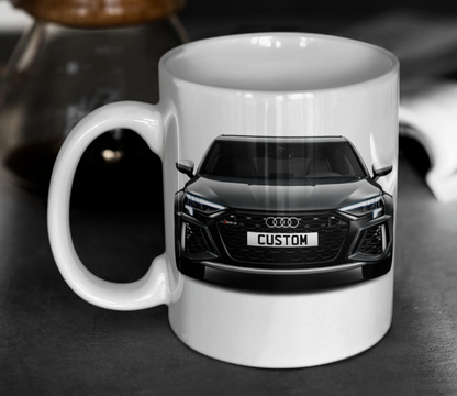 Personalised Audi RS3 Sportback Mug