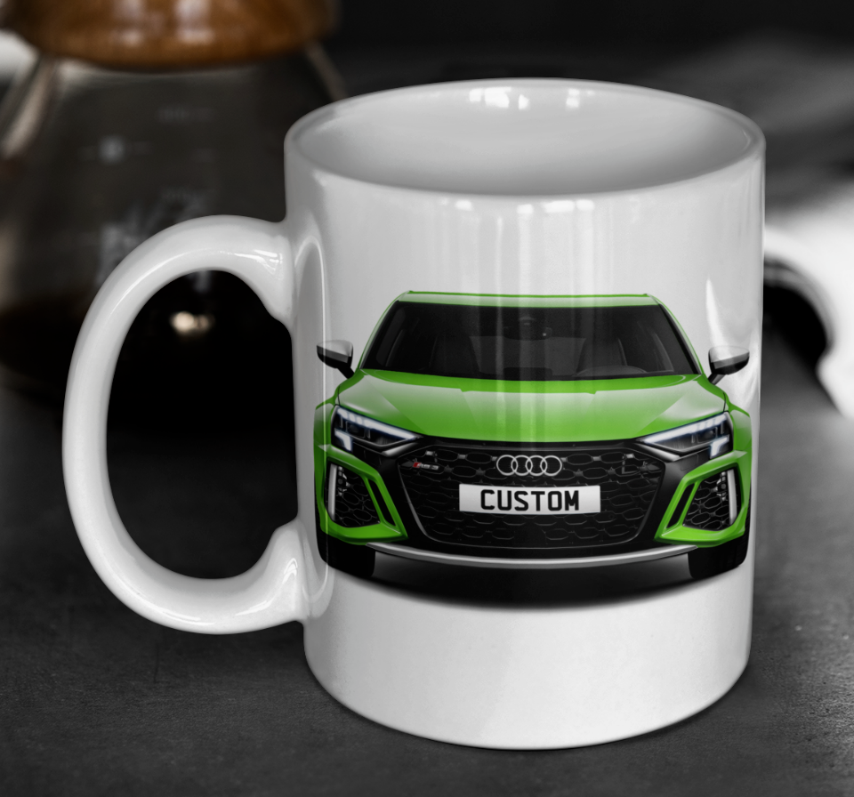 Personalised Audi RS3 Sportback Mug