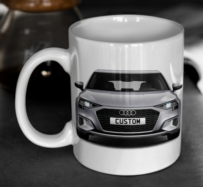 Personalised Audi A3 Sportback TFSI e Sport Mug