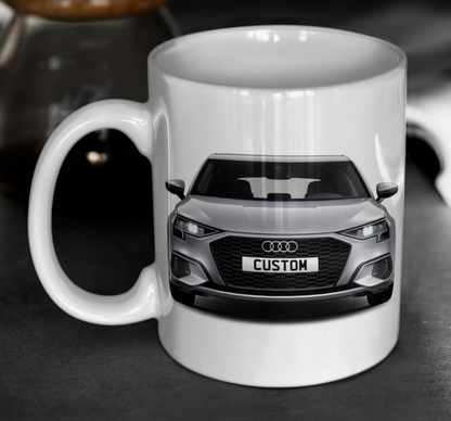 Personalised Audi A3 Sportback Technik Mug