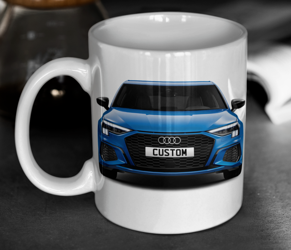 Personalised Audi A3 Sportback Edition 1 Mug