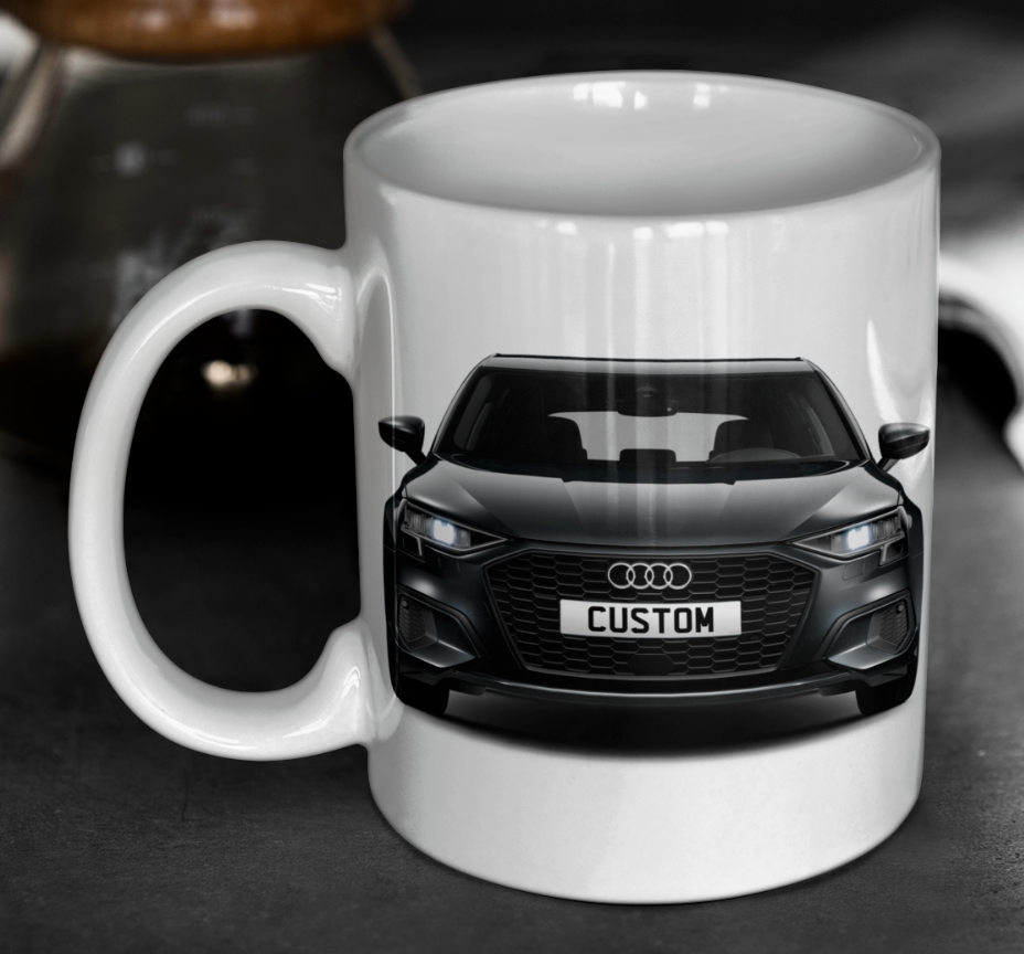 Personalised Audi A3 Sportback Technik Mug