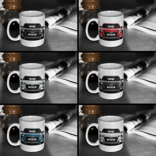 Personalised Audi A3 Sportback Sport Mug