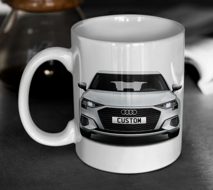 Personalised Audi A3 Sportback Technik Mug