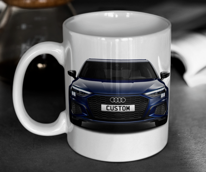 Personalised Audi A3 Sportback Edition 1 Mug