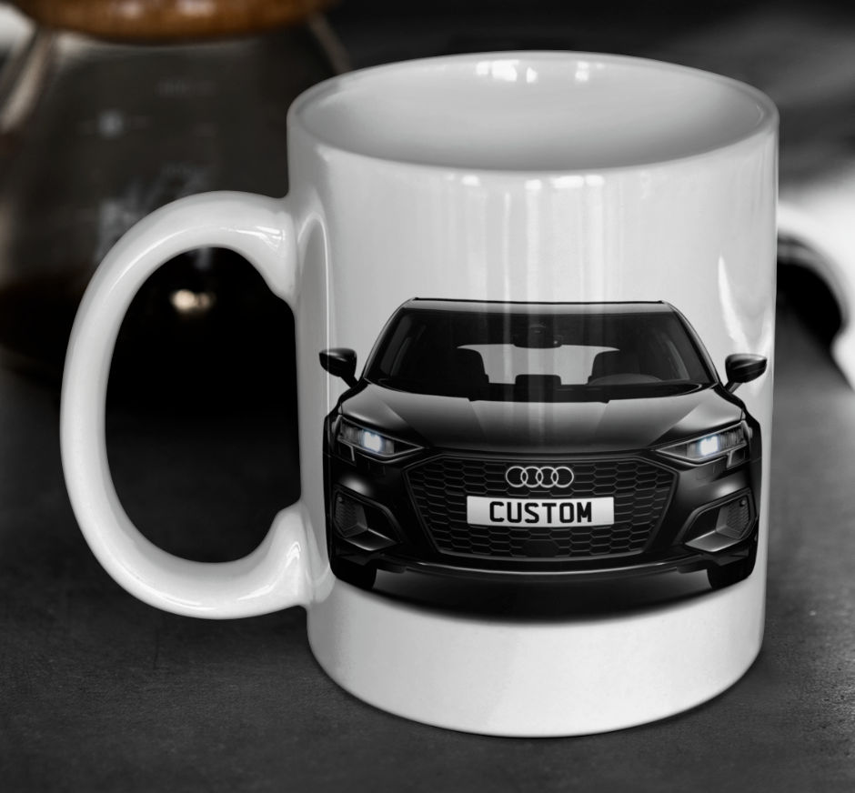 Personalised Audi A3 Sportback Technik Mug