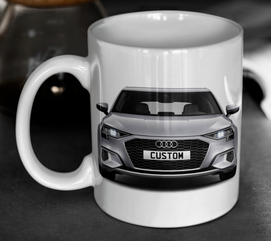 Personalised Audi A3 Sportback Sport Mug