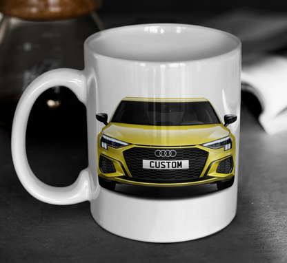 Personalised Audi A3 Sportback Edition 1 Mug