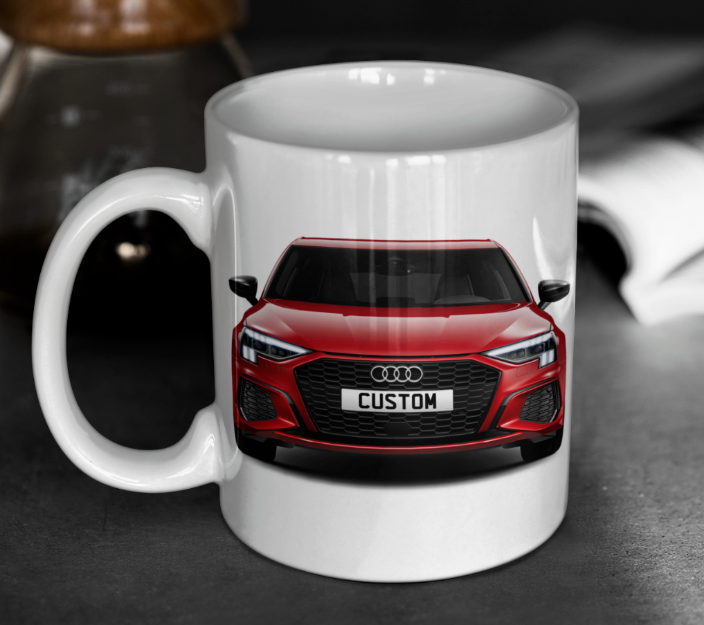 Personalised Audi A3 Sportback Edition 1 Mug