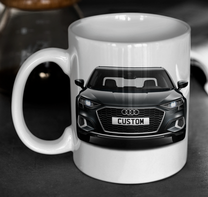 Personalised Audi A3 Saloon Sport Mug