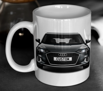 Personalised Audi A3 Sportback Sport Mug