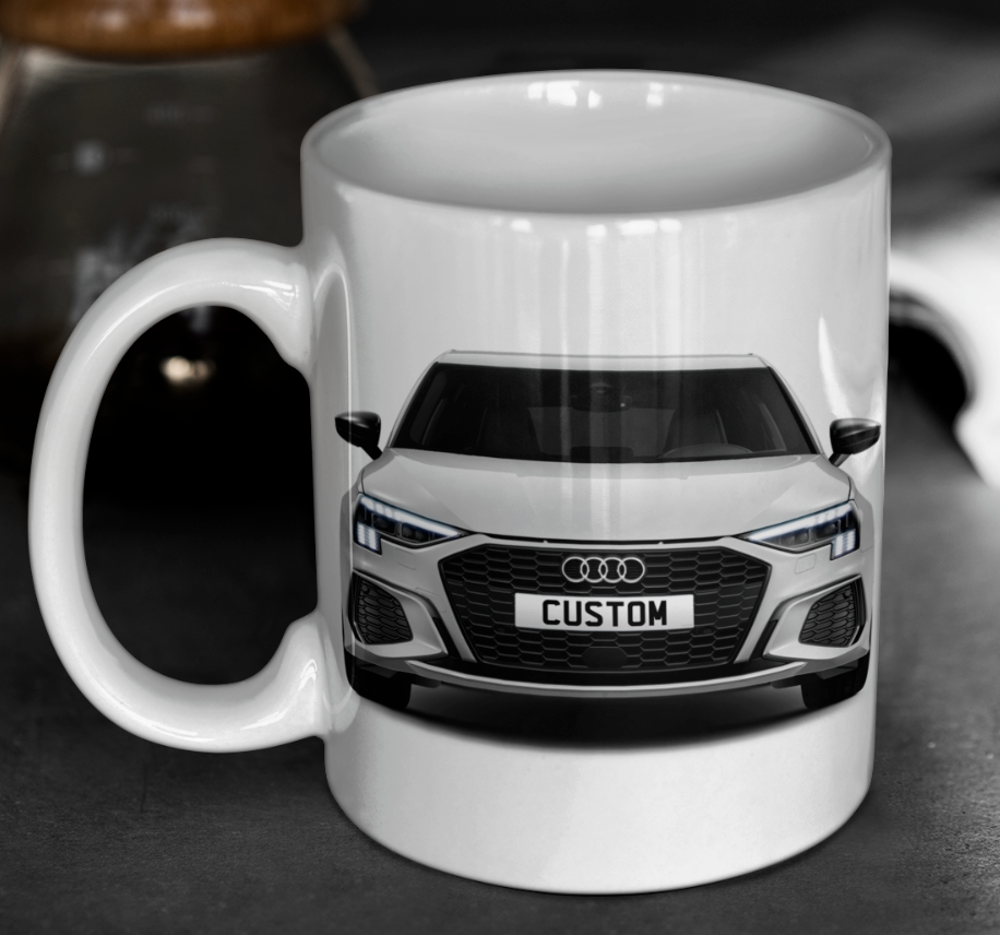 Personalised Audi A3 Sportback Edition 1 Mug