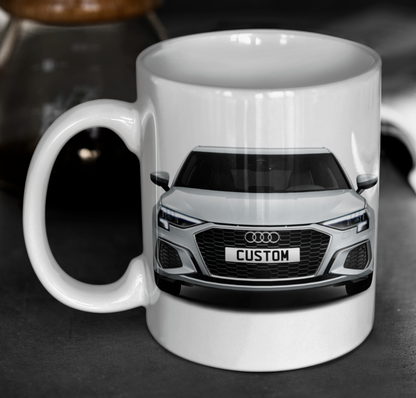 Personalised Audi A3 Sportback S Line Mug