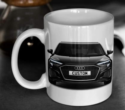 Personalised Audi A3 Sportback S Line Mug