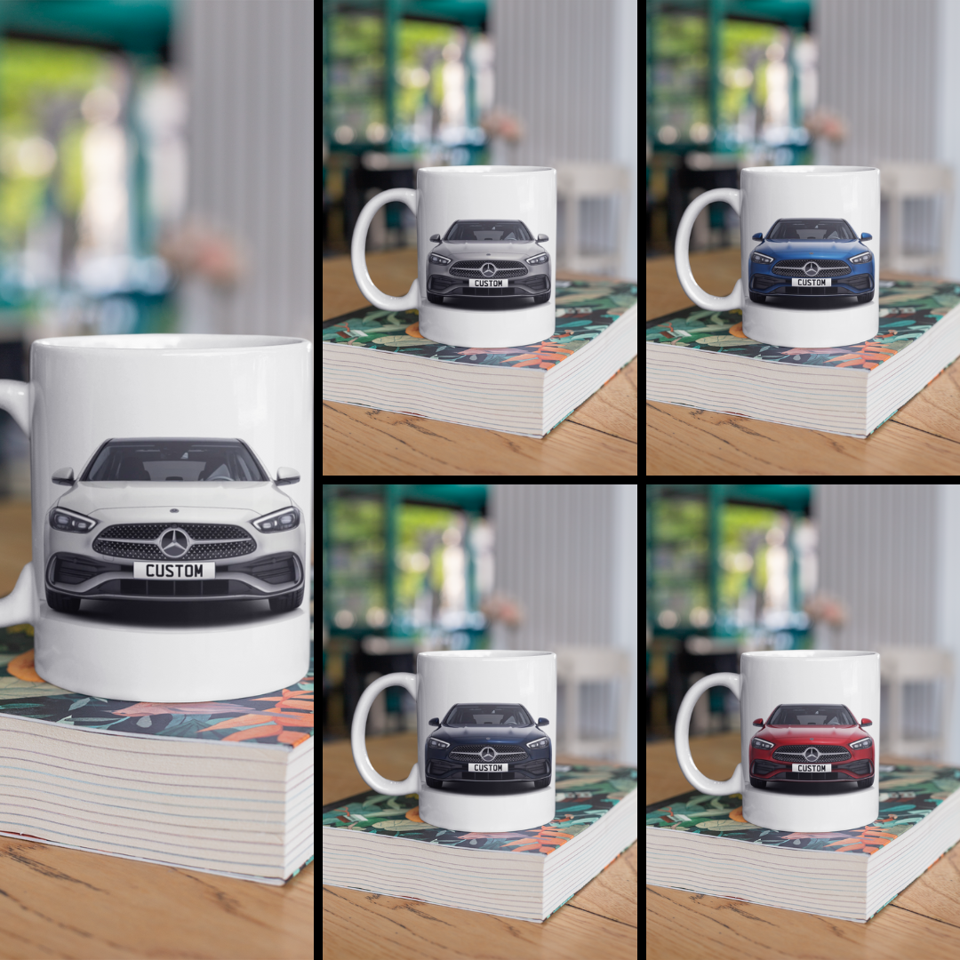 Personalised Mercedes C Class C300 AMG Saloon Mug