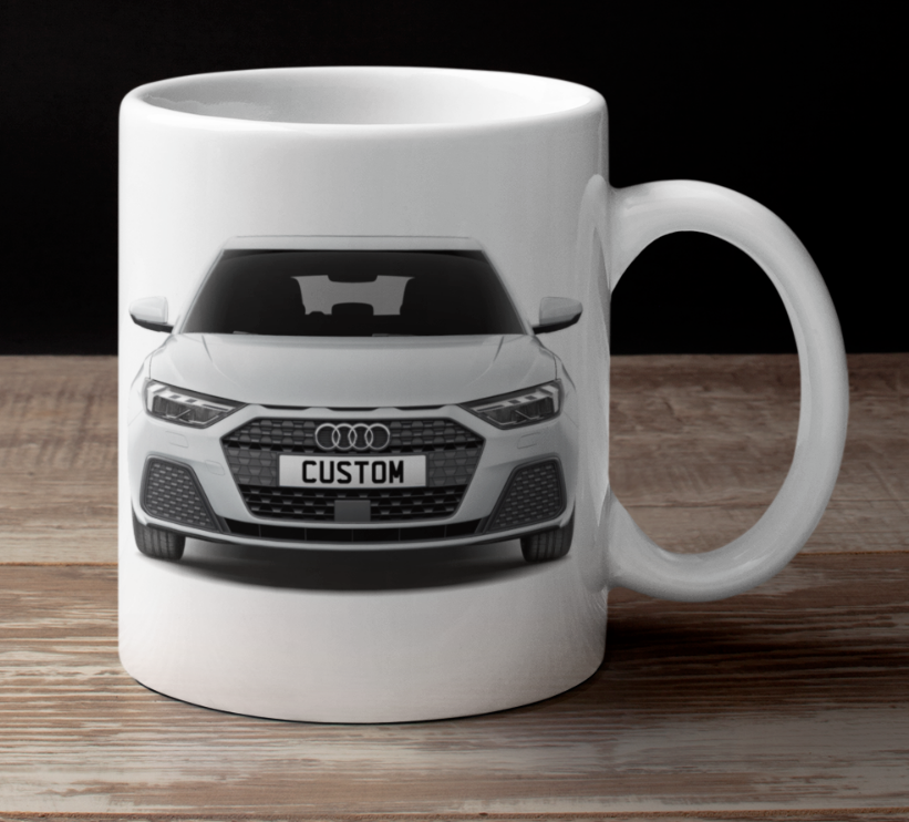 Personalised Audi A1 Sportback Technik Mug