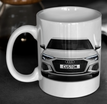 Personalised Audi A3 Sportback S Line Mug