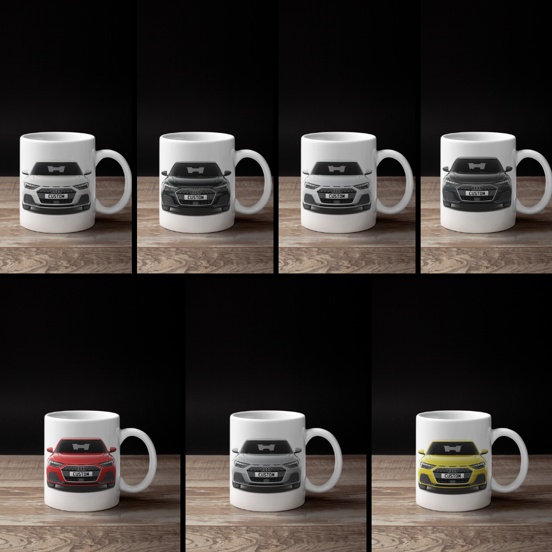 Personalised Audi A1 Sportback Sport Mug