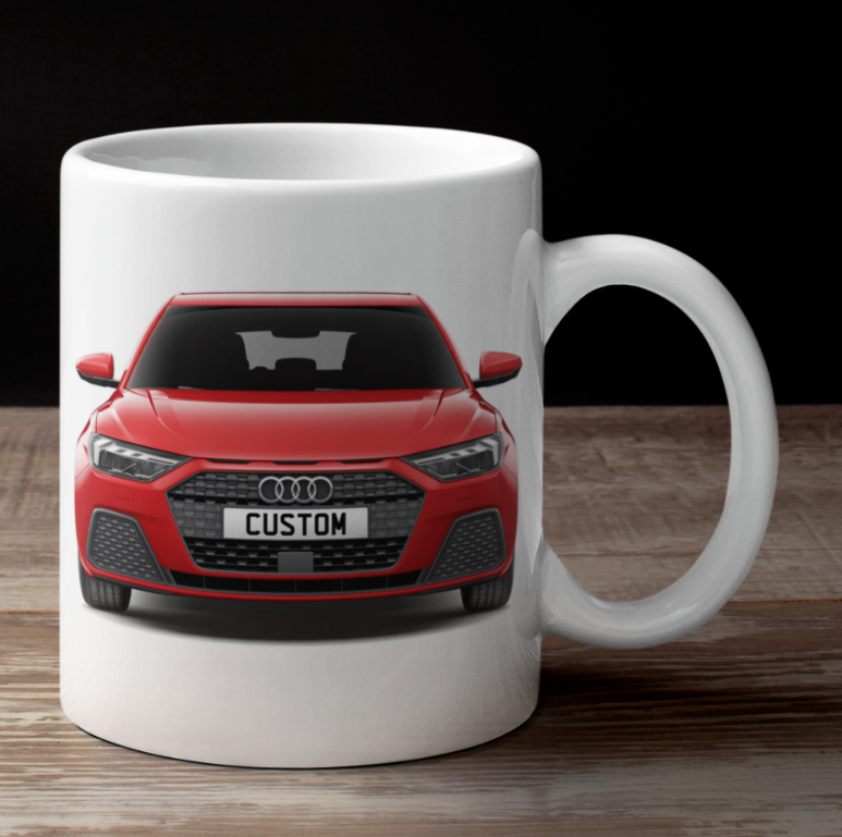 Personalised Audi A1 Sportback Technik Mug