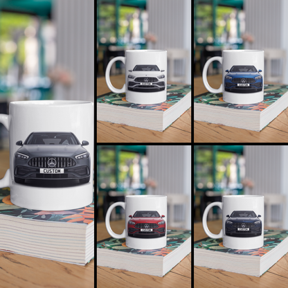 Personalised Mercedes C Class C43 4MATIC AMG Saloon Mug