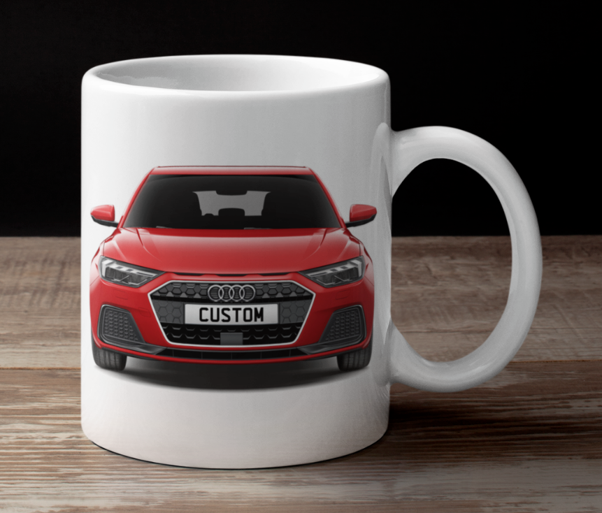 Personalised Audi A1 Sportback Sport Mug